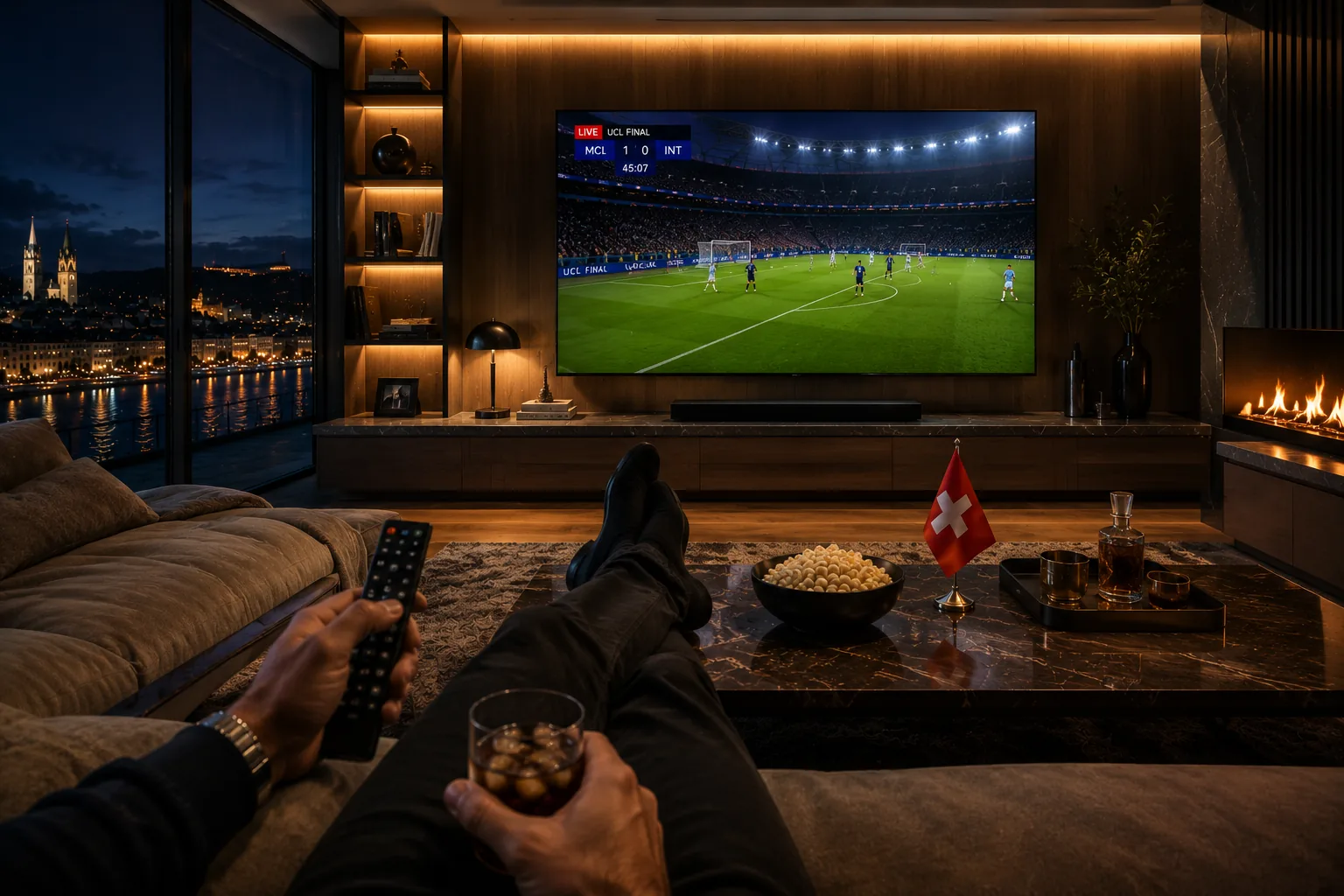 IPTV Sport Schweiz — Champions League Finale live in 4K auf TV Schweiz IPTV