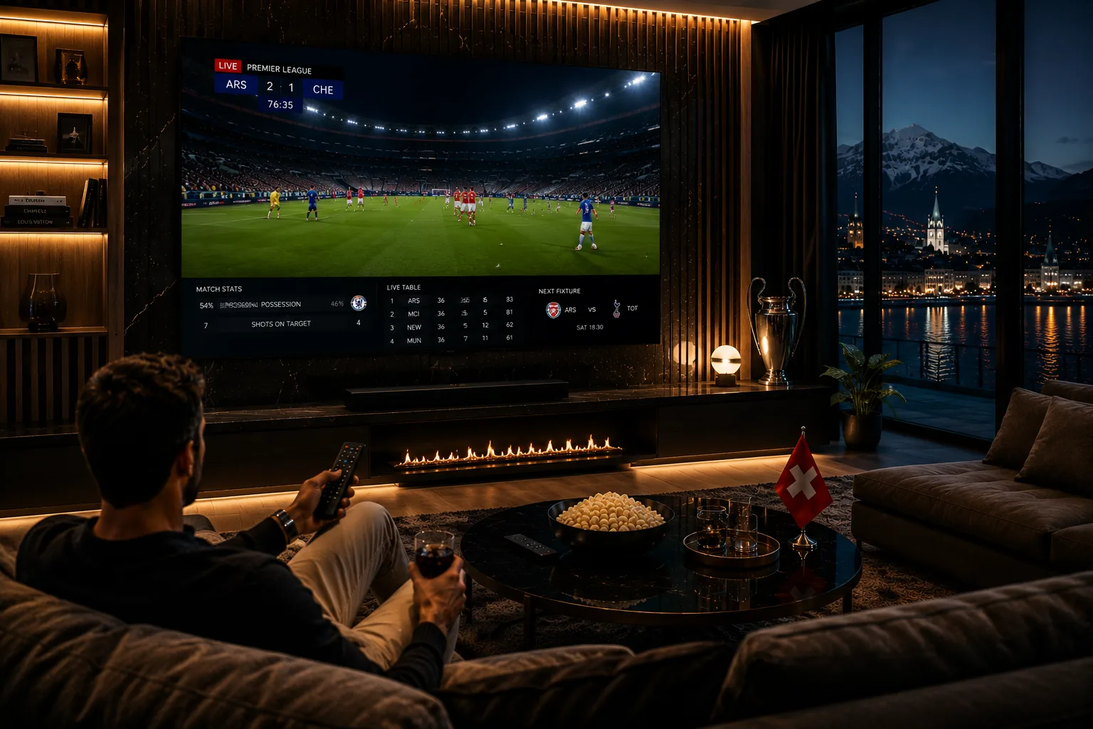 IPTV Abo Schweiz Vergleich — TV Schweiz Alternative zu Swisscom und Sunrise, Alpen-Panorama