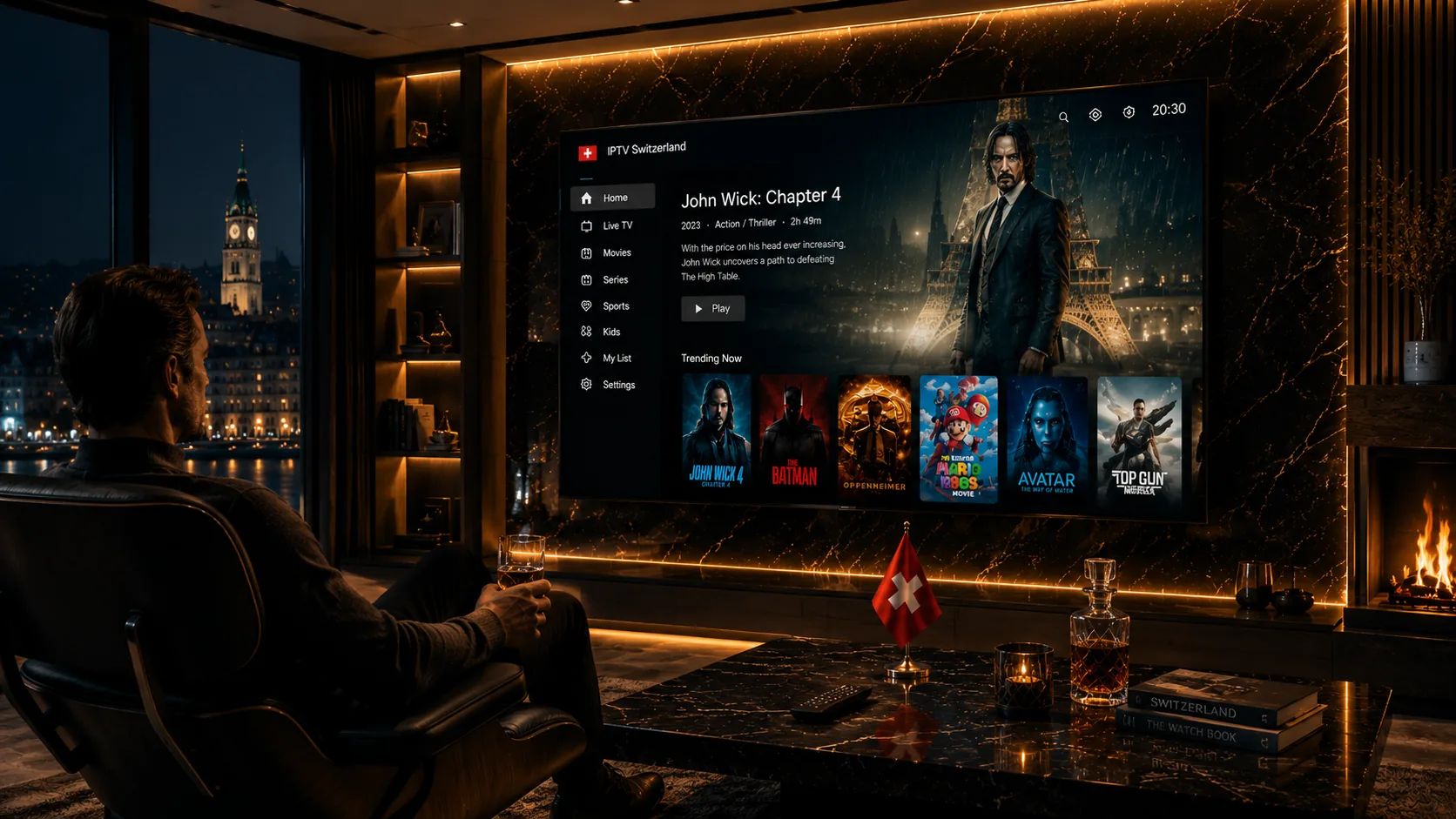 John Wick Heimkino IPTV Schweiz
